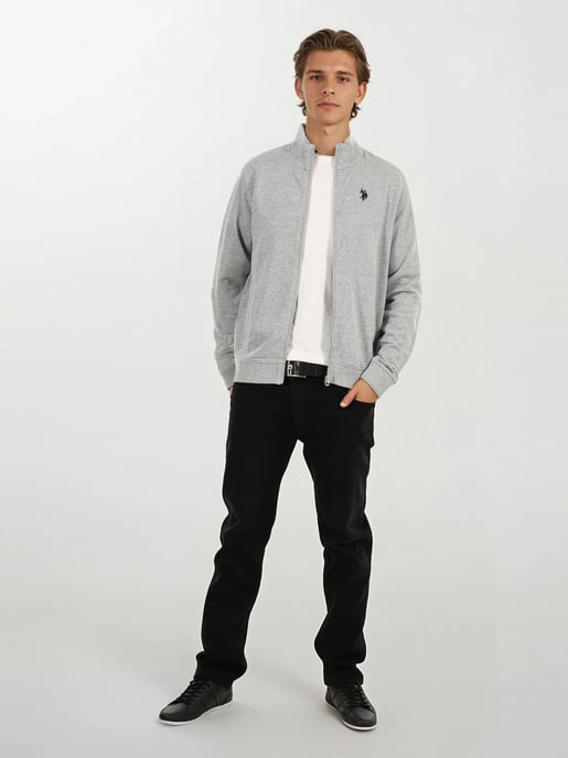 U.S. POLO ASSN. Herren Sweatjacke USKiian aus Baumwolle mit Reißverschluss - Image 4