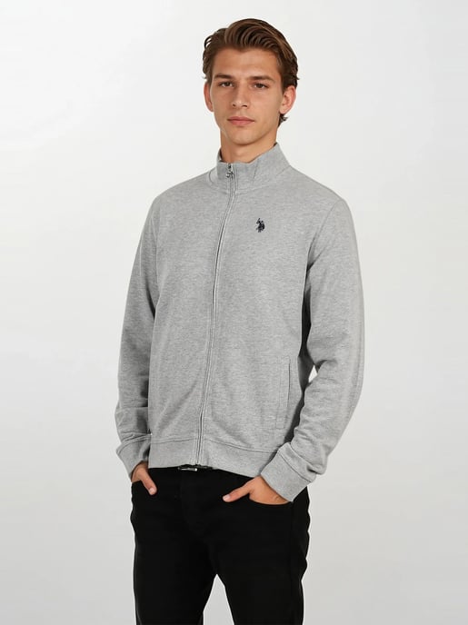 U.S. POLO ASSN. Herren Sweatjacke USKiian aus Baumwolle mit Reißverschluss - Image 6