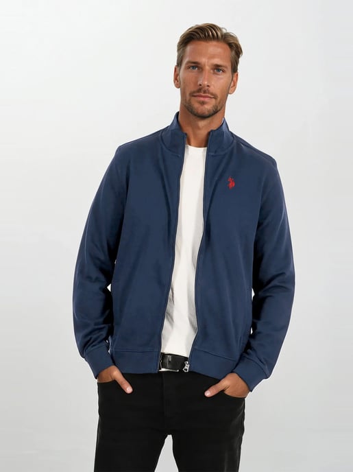 U.S. POLO ASSN. Herren Sweatjacke USKiian aus Baumwolle mit Reißverschluss - Image 5
