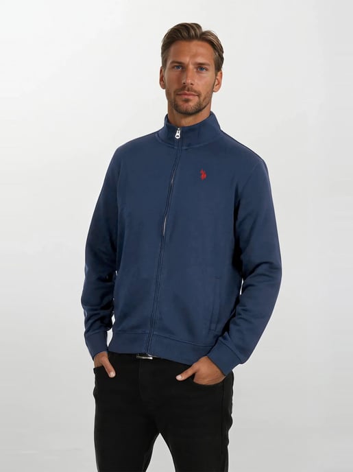 U.S. POLO ASSN. Herren Sweatjacke USKiian aus Baumwolle mit Reißverschluss - Image 6