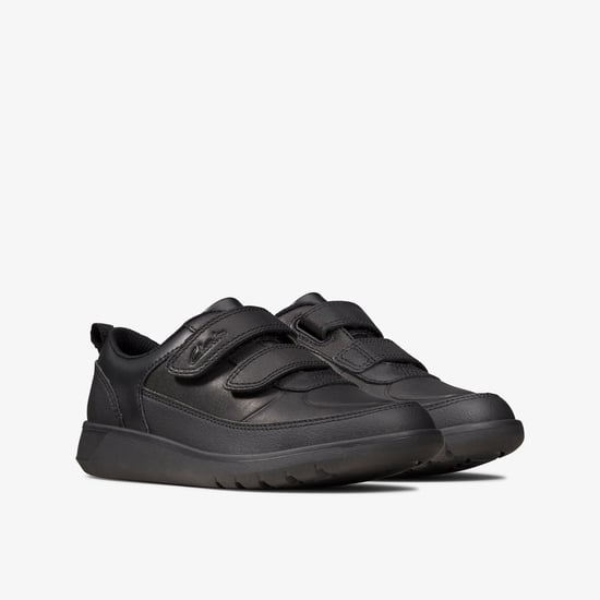 Scape Flare K Schwarze Leder Schuhe - Image 4