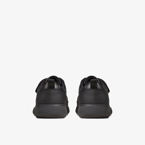 Scape Flare K Schwarze Leder Schuhe - Image 5