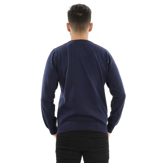 U.S. POLO ASSN. Herren V-Neck Pullover Classic Fit aus Baumwollmix - Image 5