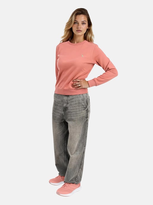 U.S. POLO ASSN. Damen Sweatshirt Pullover USZoee aus Baumwollmix - Image 5