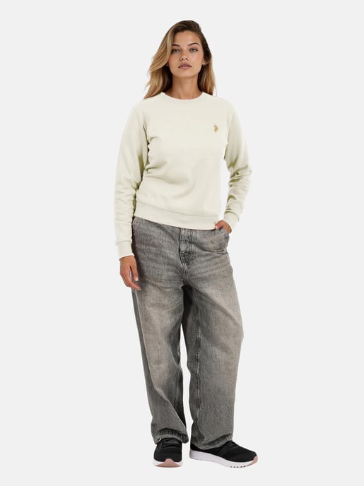 U.S. POLO ASSN. Damen Sweatshirt Pullover USZoee aus Baumwollmix - Image 4