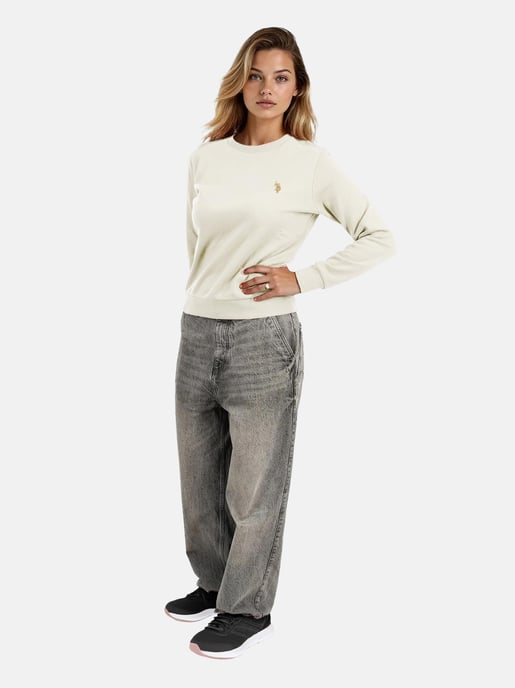 U.S. POLO ASSN. Damen Sweatshirt Pullover USZoee aus Baumwollmix - Image 5