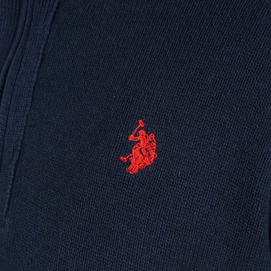 U.S. POLO ASSN. Herren Troyer Pullover USLogaan aus 100 % Baumwolle - Image 3