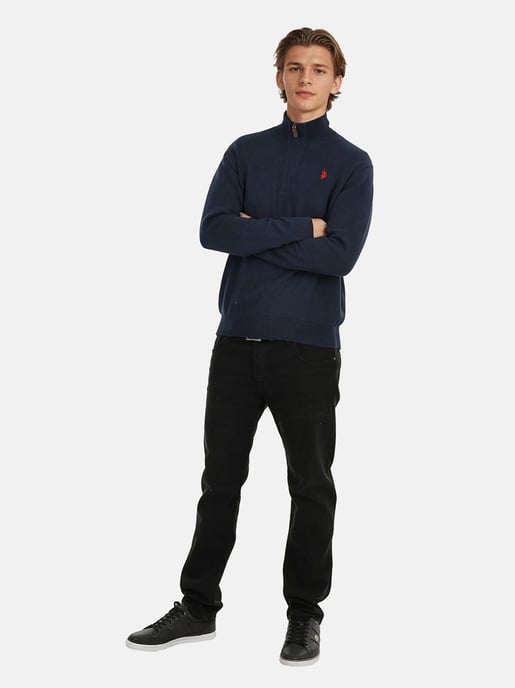 U.S. POLO ASSN. Herren Troyer Pullover USLogaan aus 100 % Baumwolle - Image 6