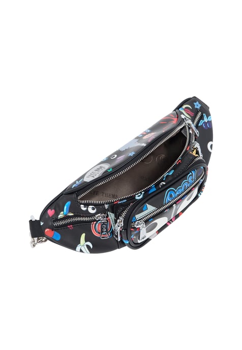 Mymo Gürteltasche/Bauchtasche Gürteltasche/Bauchtasche Frauen Schwarz - Image 3
