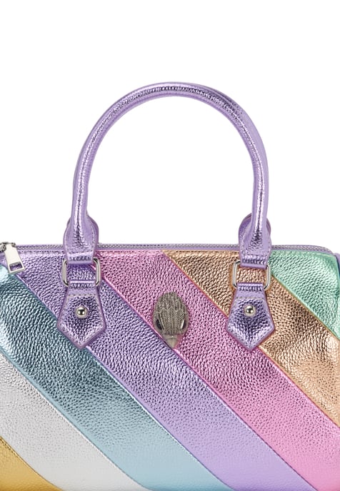 Mymo Handtasche Handtasche Frauen Lila Regenbogen - Image 4