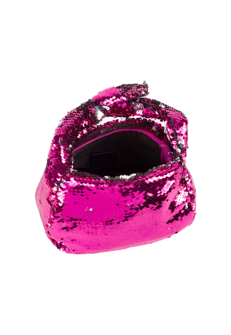 Mymo Metallic-Tasche Damen Rosa - Image 4