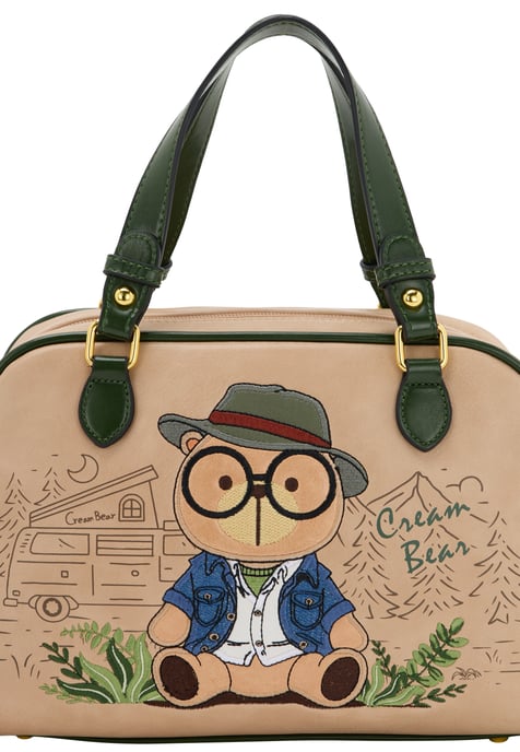 Mymo Handtasche Handtasche Mädchen Beige Grün - Image 3
