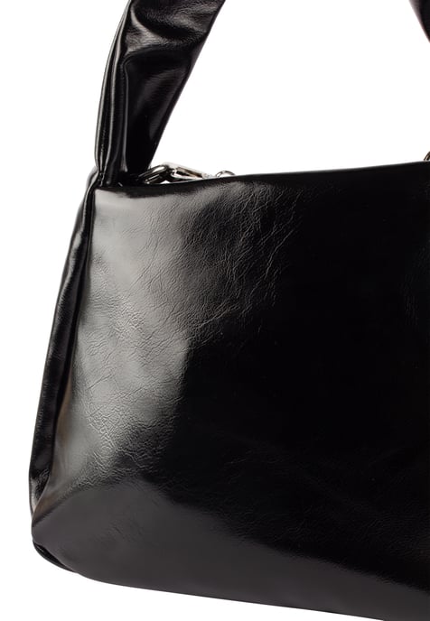Mymo Metallic-Tasche Damen schwarz - Image 5