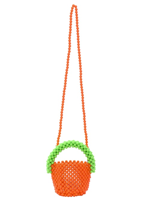 Mymo Handtasche Damen Orange Melange - Image 2
