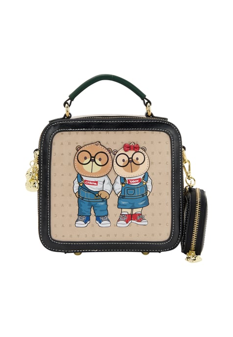 Mymo Handtasche Handtasche Mädchen beige,schwarz - Image 1