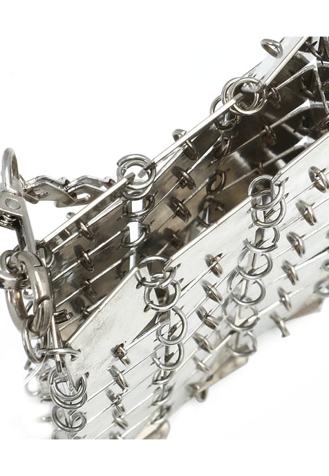 Mymo Handtasche Damen Silber - Image 3