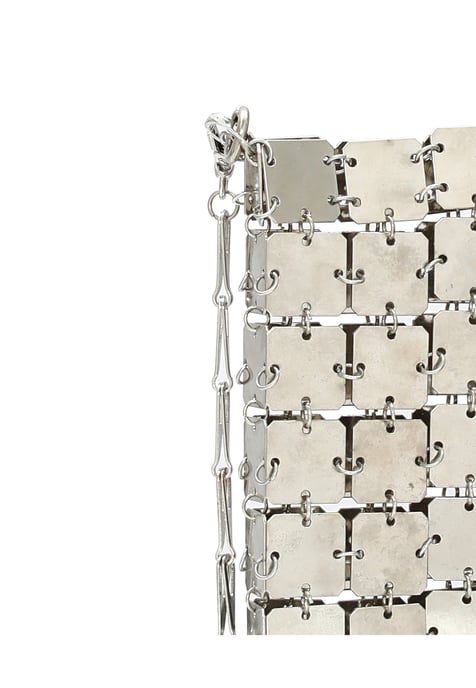Mymo Handtasche Damen Silber - Image 4