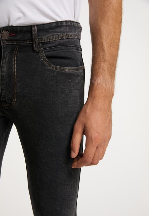 Dreimaster Jeans + Einkaufstasche - SET Herren schwarz - Image 3