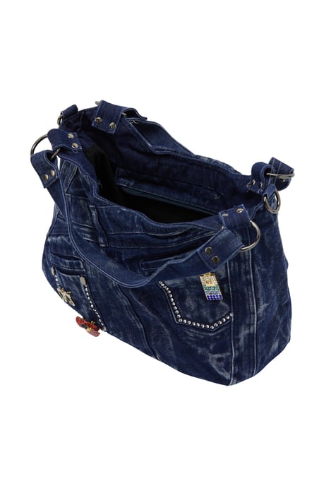 Mymo Umhängetasche Umhängetasche Frauen Denim - Image 3