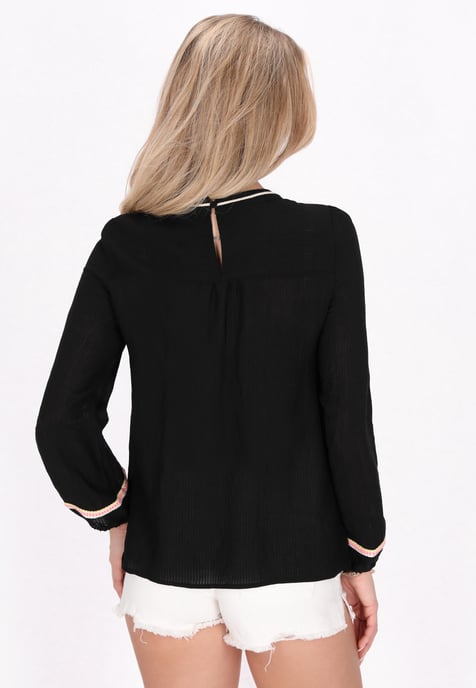 IZIA bluse hemd Frauen Schwarz - Image 4