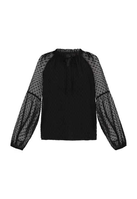 Dreimaster Bluse Frauen Schwarz - Image 1