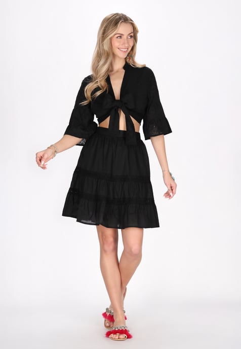 IZIA Bluse Frauen Schwarz - Image 2