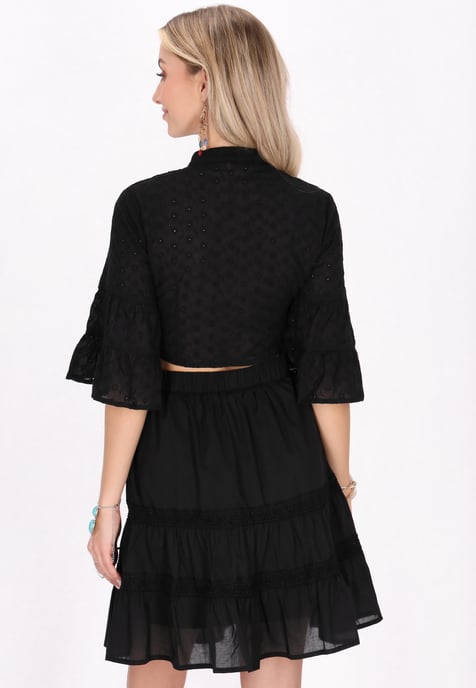 IZIA Bluse Frauen Schwarz - Image 4