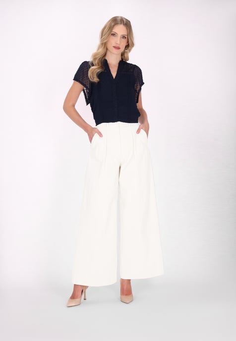 Dreimaster Bluse Frauen Marine - Image 2