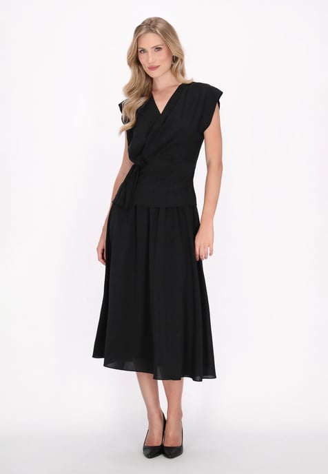 Dreimaster Bluse Frauen Schwarz - Image 2