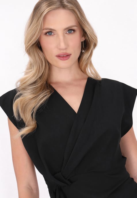 Dreimaster Bluse Frauen Schwarz - Image 5