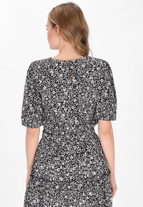 Mymo Bluse Frauen schwarz-weiß - Image 4
