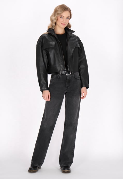 Dreimaster Jacke Frauen Schwarz - Image 2