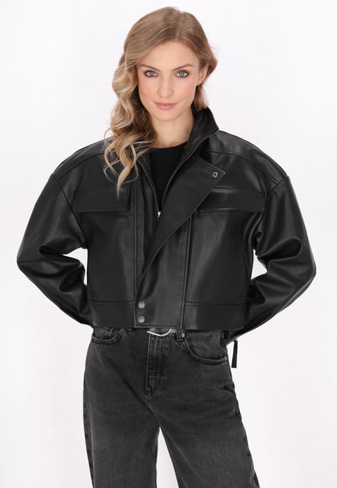 Dreimaster Jacke Frauen Schwarz - Image 3