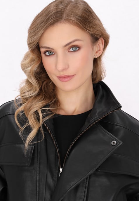 Dreimaster Jacke Frauen Schwarz - Image 5