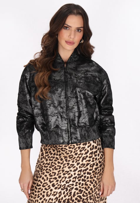 Faina Jacke Frauen Schwarz - Image 3
