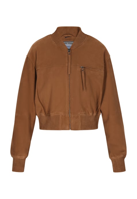 Dreimaster Jacke Frauen Cognac - Image 1