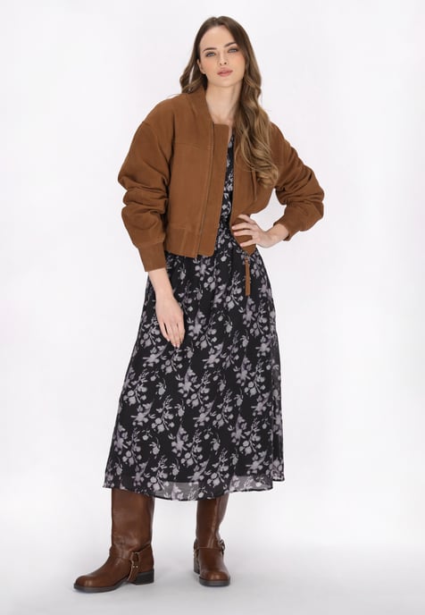 Dreimaster Jacke Frauen Cognac - Image 2