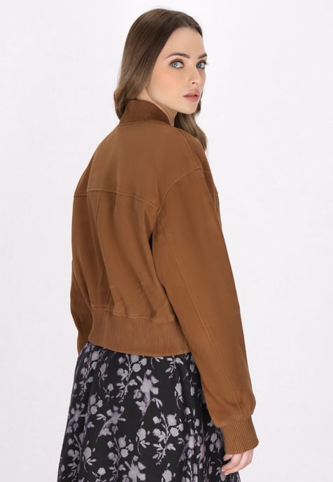 Dreimaster Jacke Frauen Cognac - Image 4