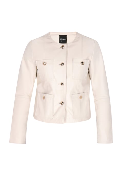 Faina Jacke Frauen Weiß - Image 1