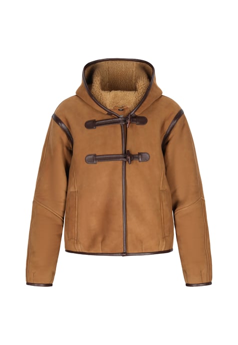 Dreimaster Jacke Frauen Cognacbraun - Image 1