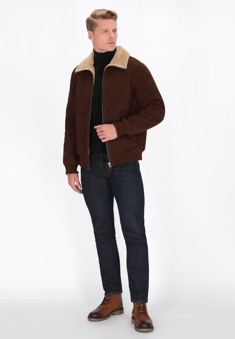 Dreimaster Jacke Männer Schokolade - Image 2