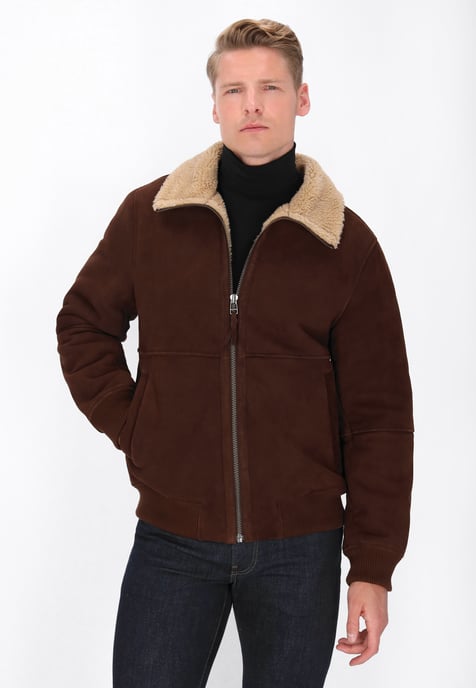 Dreimaster Jacke Männer Schokolade - Image 3