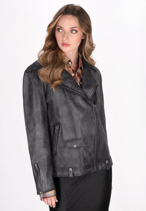 Dreimaster Jacke Frauen grau - Image 3