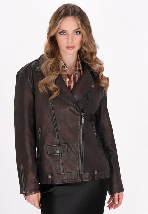 Dreimaster Jacke Frauen dunkelbraun - Image 3