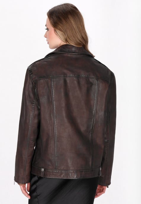 Dreimaster Jacke Frauen dunkelbraun - Image 4