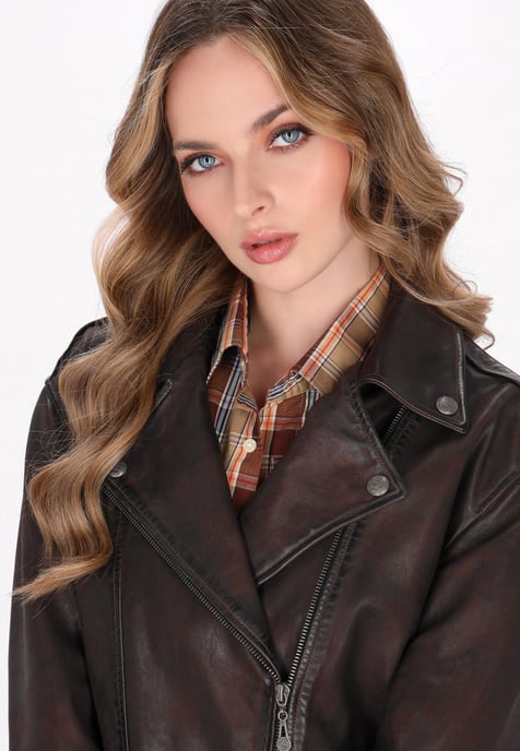 Dreimaster Jacke Frauen dunkelbraun - Image 5
