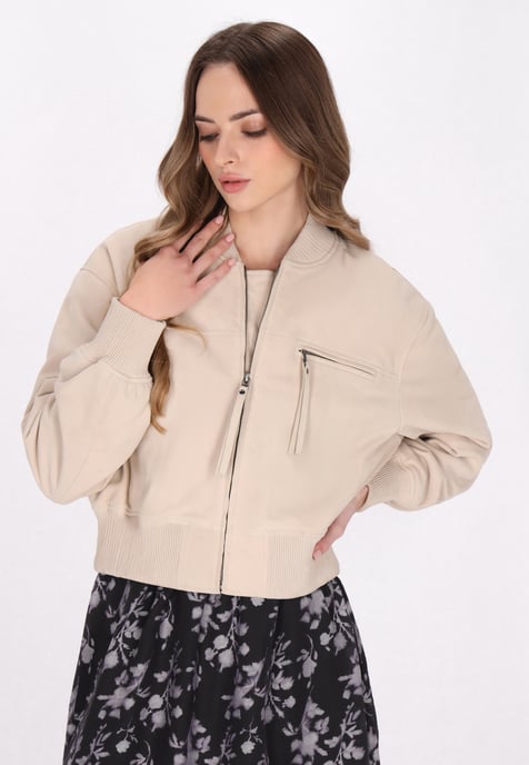 Dreimaster Jacke Frauen cremefarben - Image 3