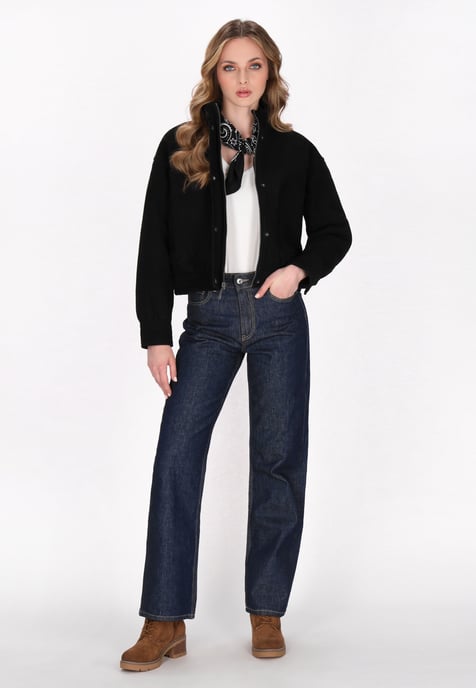 Dreimaster Jacke Frauen Schwarz - Image 2