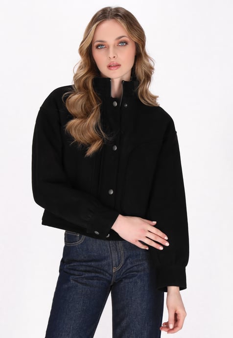 Dreimaster Jacke Frauen Schwarz - Image 3