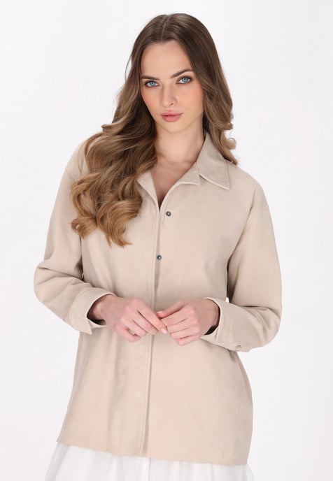 Dreimaster Jacke Frauen cremefarben - Image 3